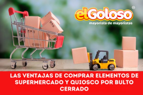 Beneficios comprar artículos de supermercado y Kiosco por bulto cerrado? | El Goloso